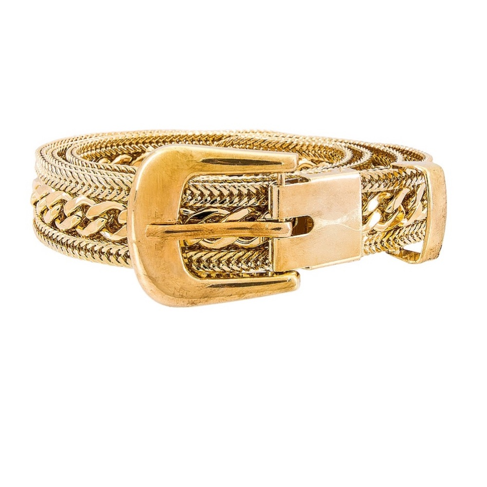 Gold Mesh Belt